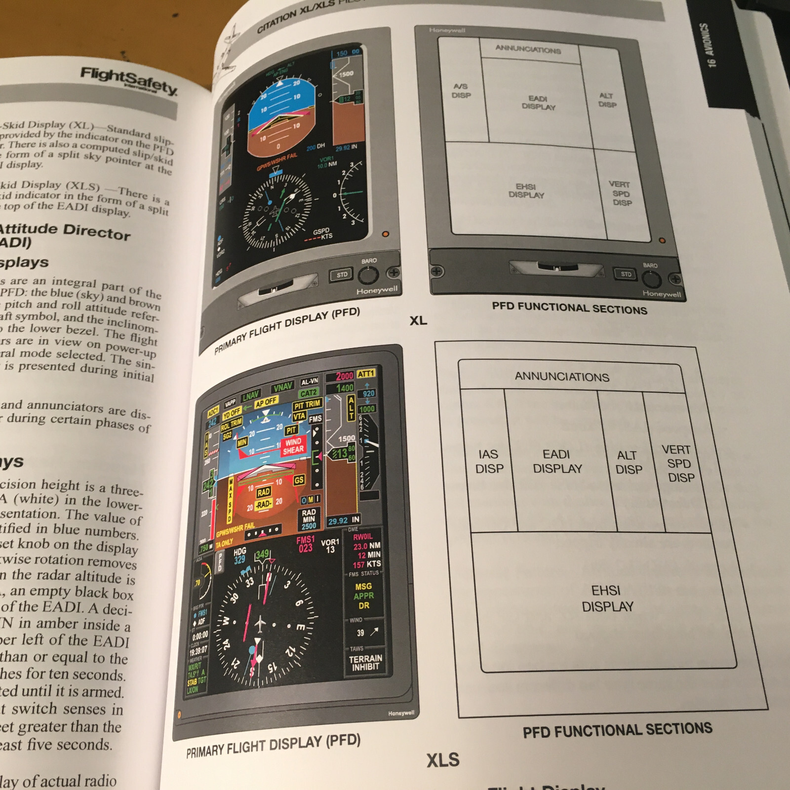 Citation XL/XLS Pilot Training Manual