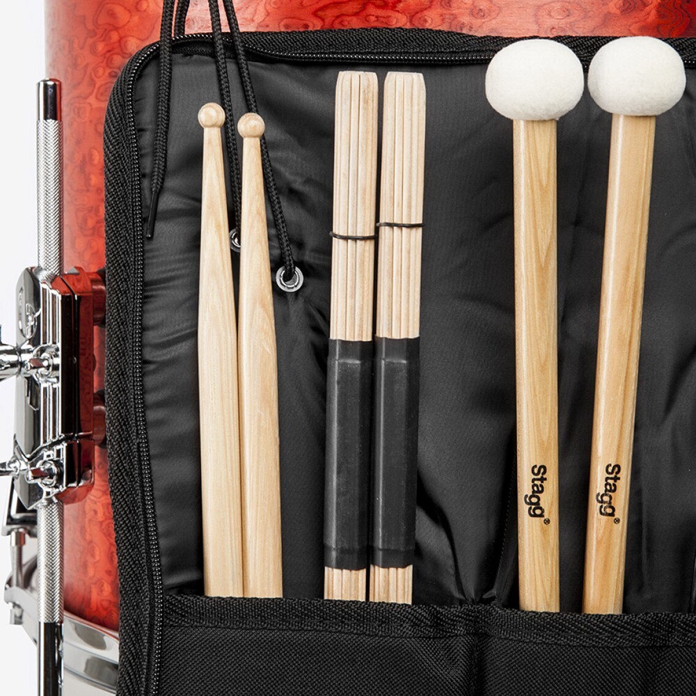 Stagg DS04 Nylon Drumstick Bag - Black