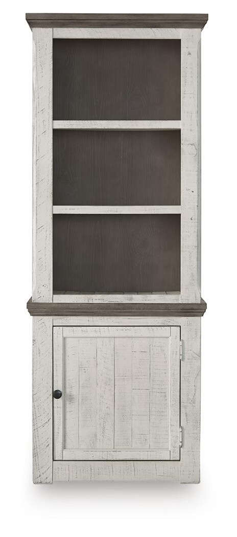 Signature Design by Ashley Havalance Right Pier Cabinet, Two-Tone Weathered Gray
