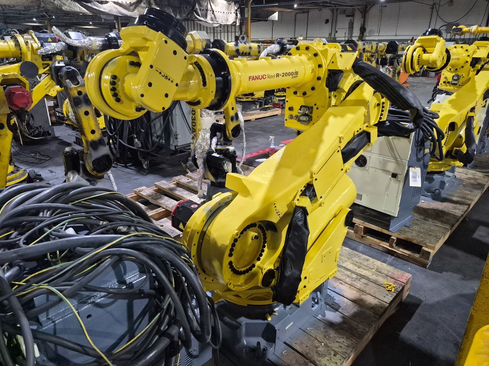 FANUC R-2000iB/210F Complete w/ R-30iB Controls REFURBISHED