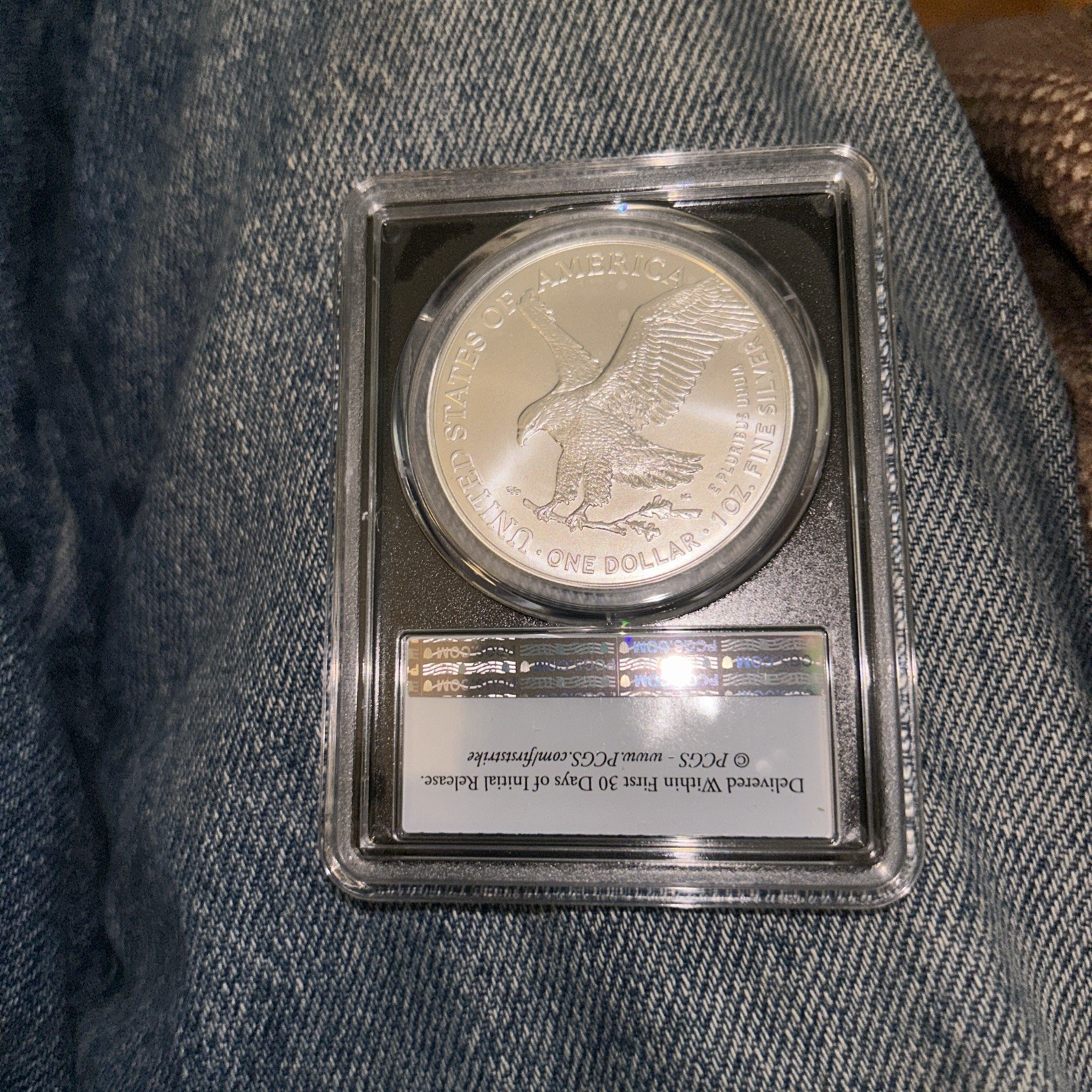 2026 $1 American Silver Eagle PCGS MS70 First Strike .999