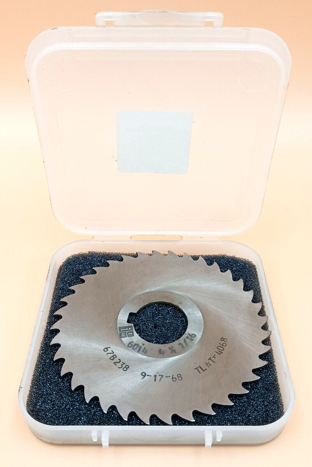 ROBBJACK C40-0625-32-72 4" Diameter 1" Arbor 72 Teeth Solid Carbide Saw