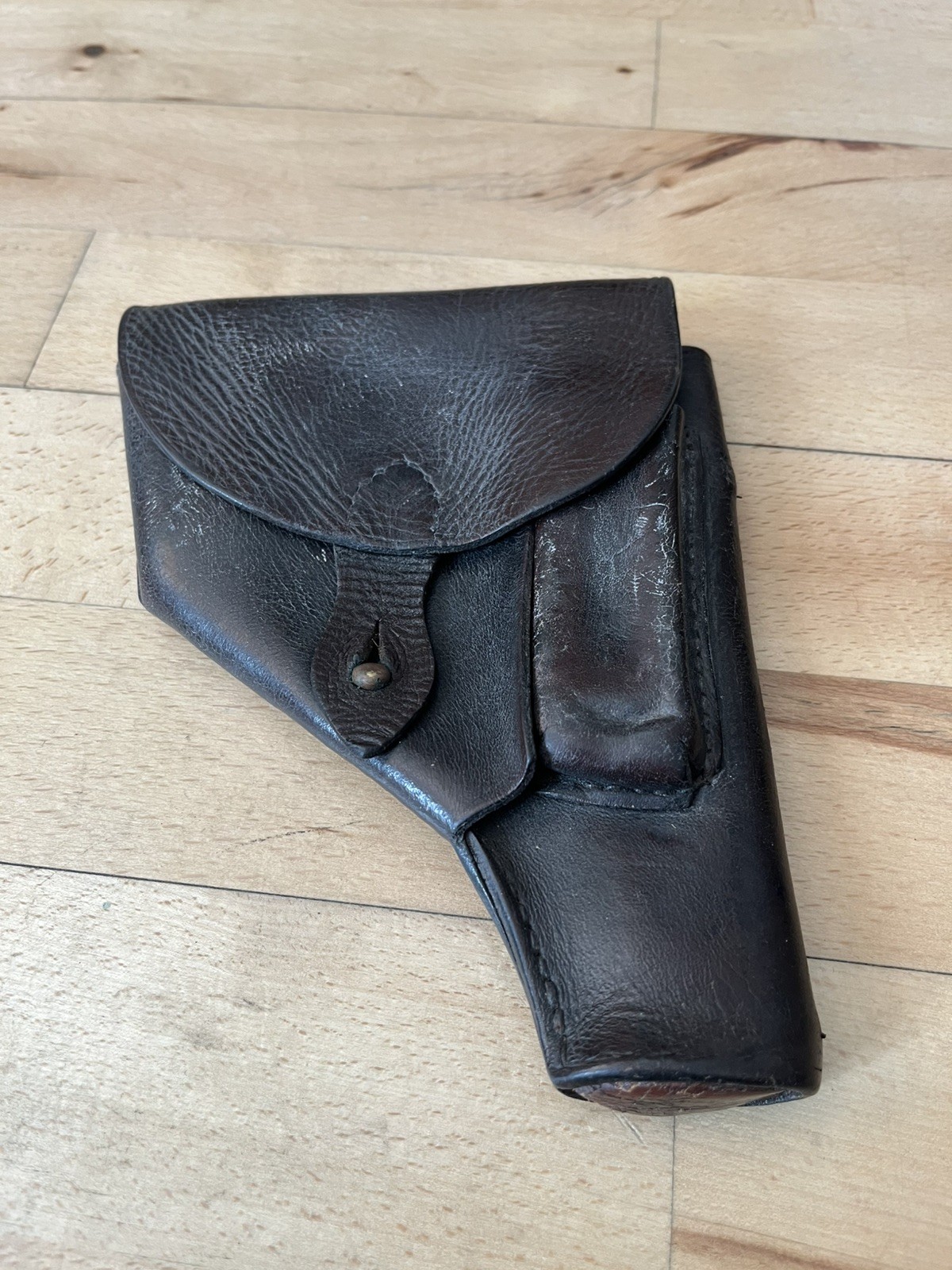(M) MAKAROV  LEATHER HOLSTER BROWN