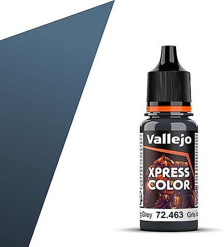 Vallejo 18ml Bottle Iceberg Grey Xpress Color - Hobby and Model Acrylic Paint