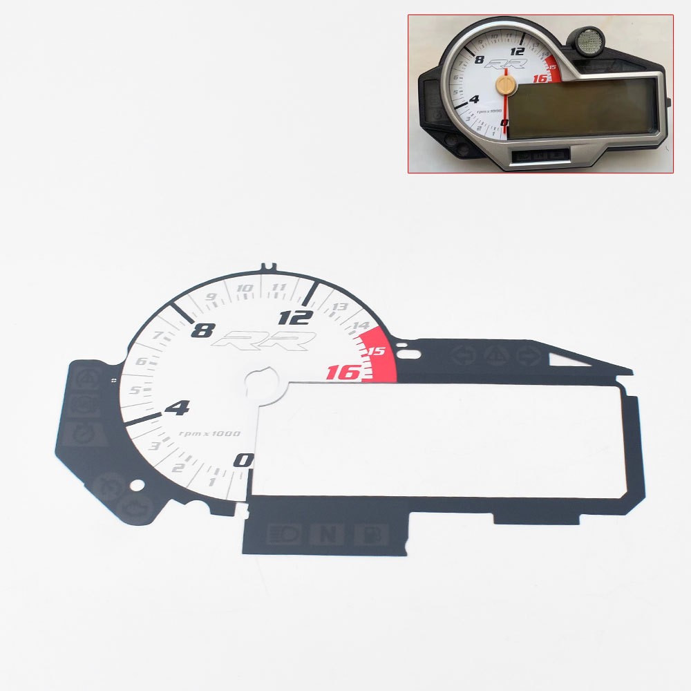Sticker Disc For BMW S1000RR HP4 2015-2016 Speedometer Tachometer Paper}