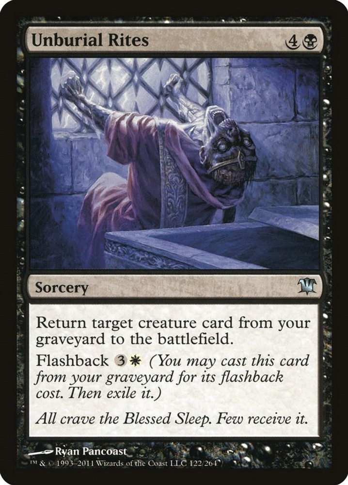 NM - Unburial Rites [ISD - 122] Innistrad