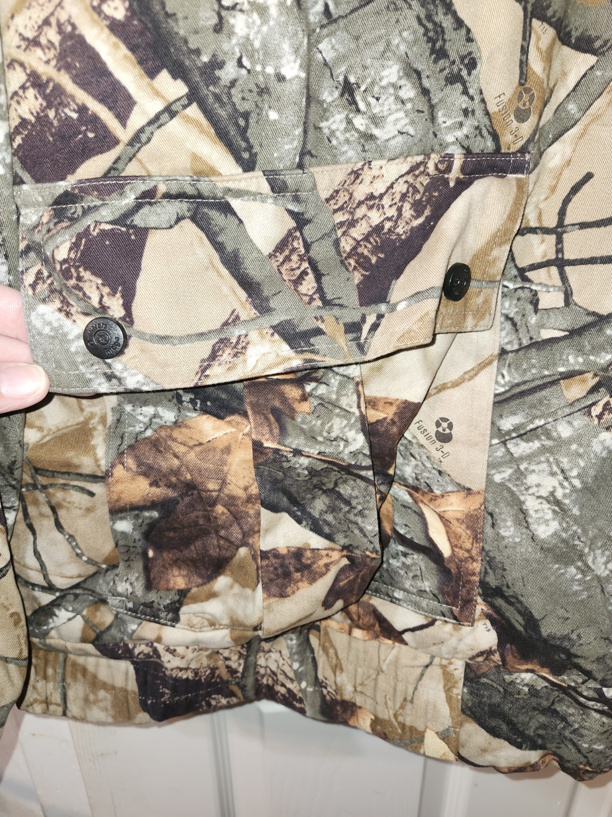 Outfitters Ridge Men's 2XL Camouflage Polyester Full Zip Jacket