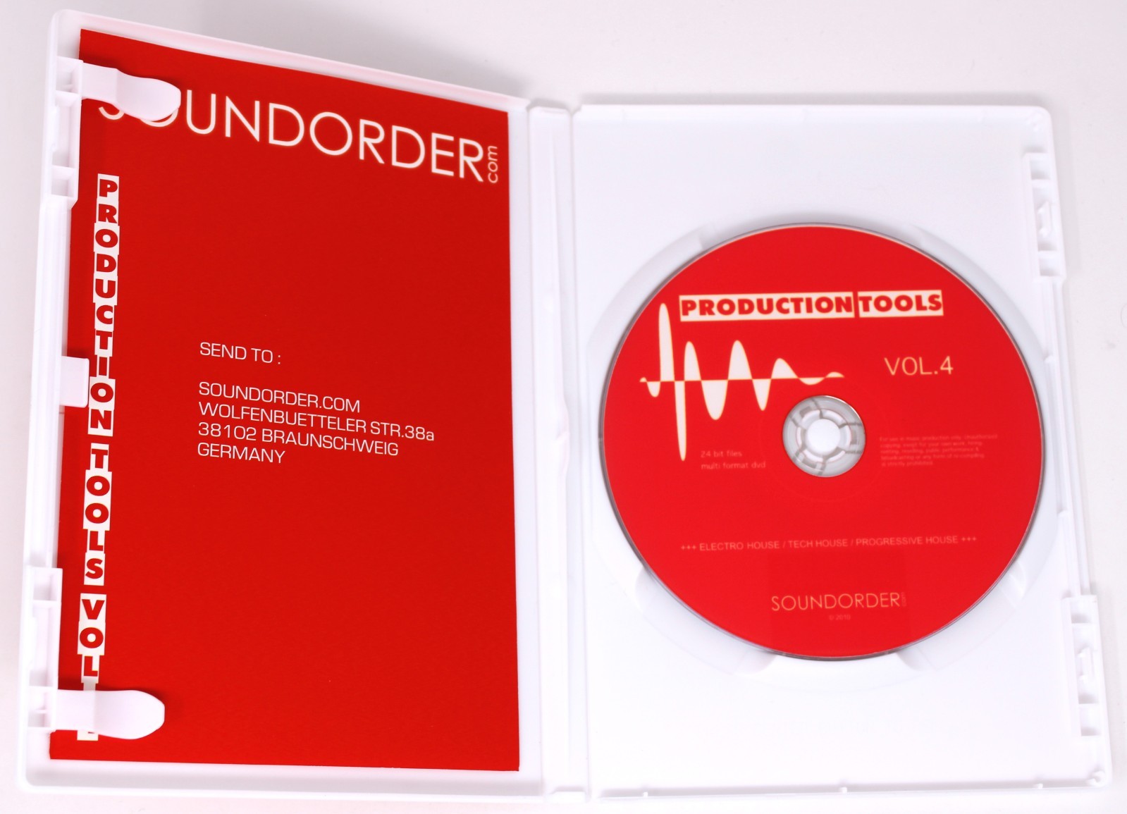 Best Service Production Tools Vol.4 Sample/Sound Library/Sampling CD Soundorder