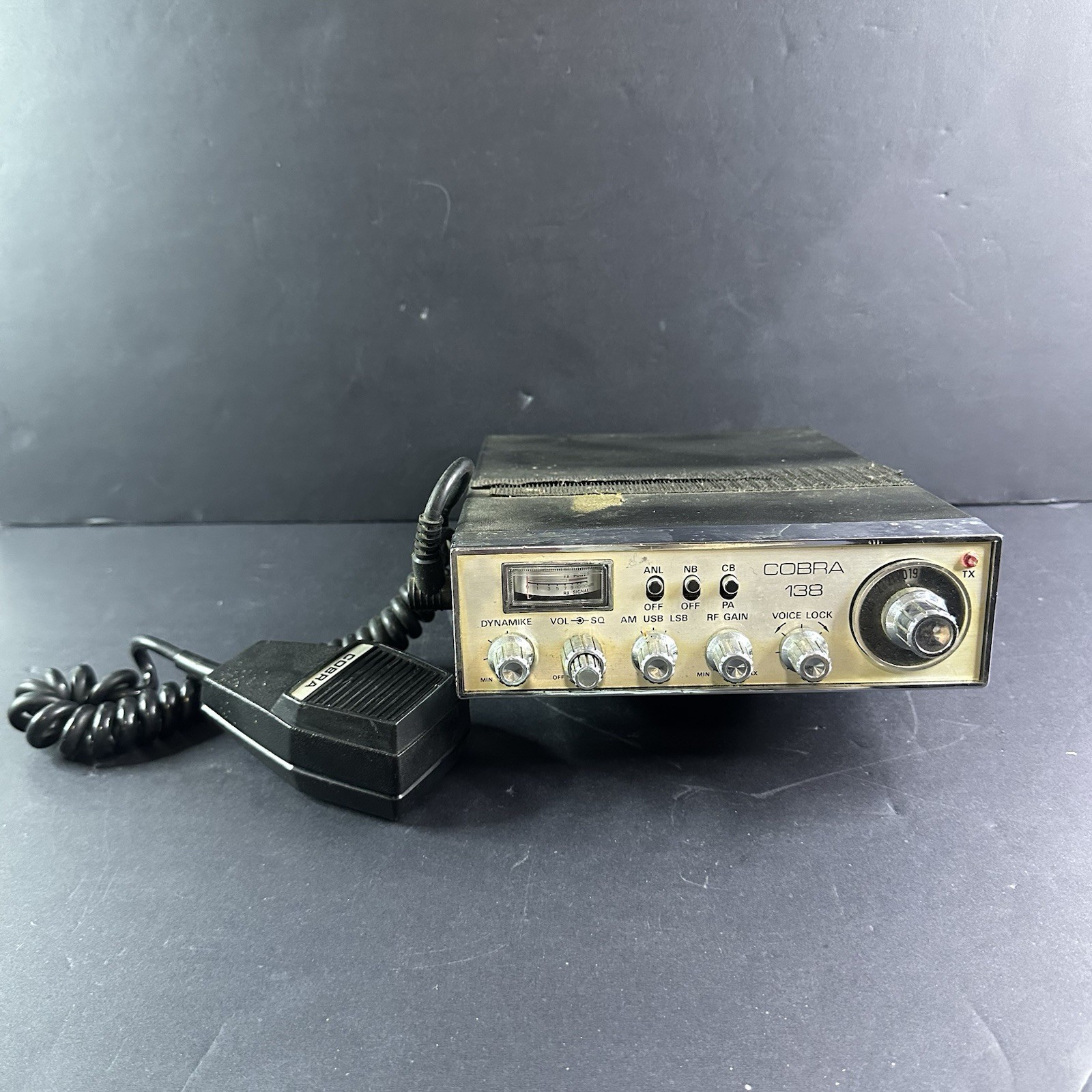 Vintage Cobra model 138 AM/SSB 23CH CB Radio (Untested)