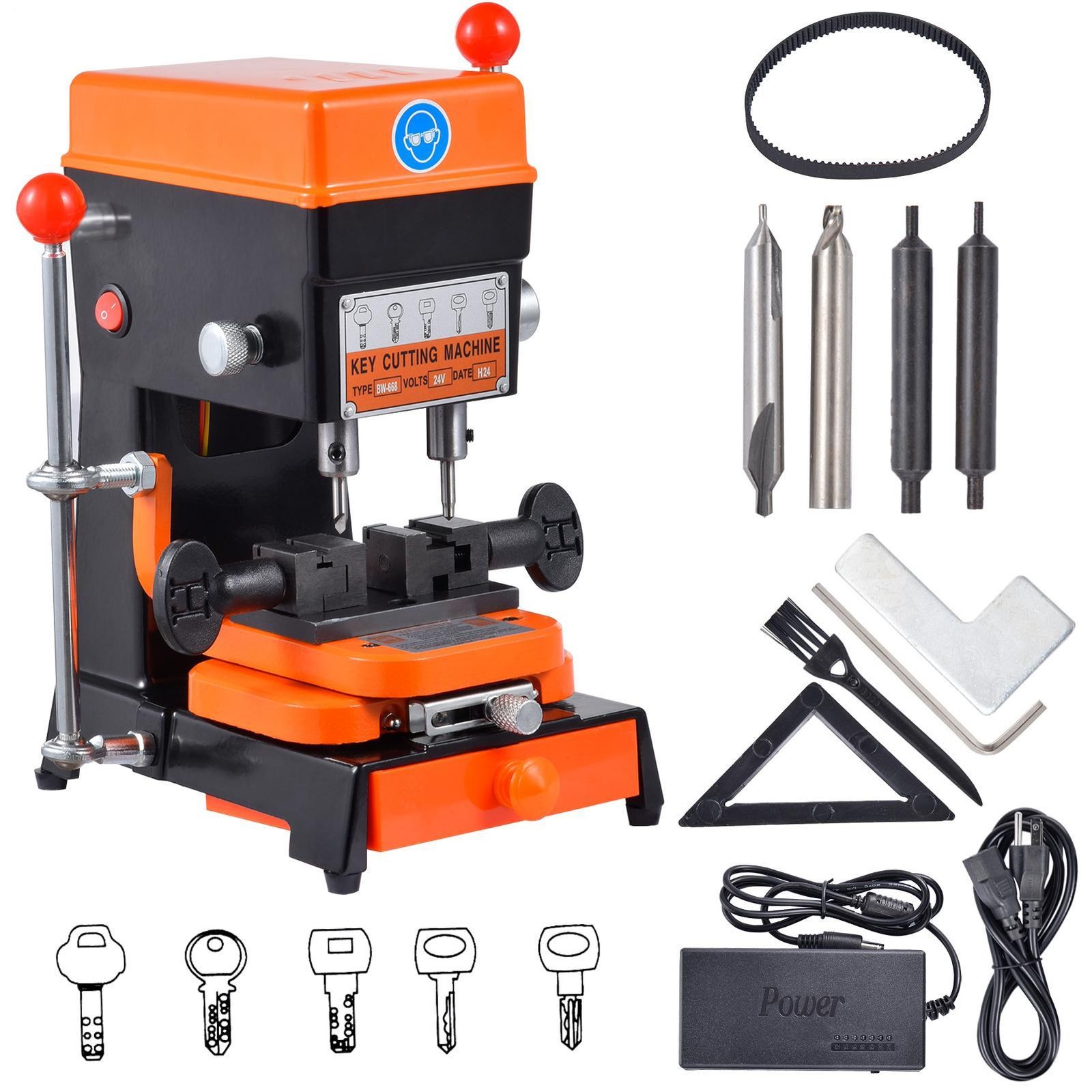 Key Cutting duplicating Machine Cutter Key Copier Locksmith Tool