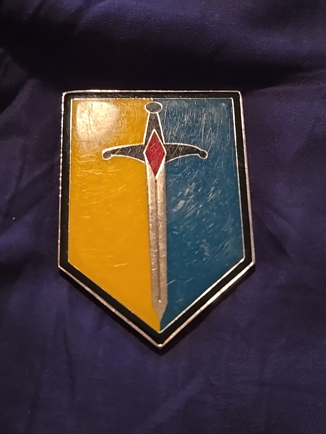 ARMY CSIB -1st MANEUVER ENHANCEMENT BRIG COMBAT SERVICE IDENTIFICATION BADGE:K6