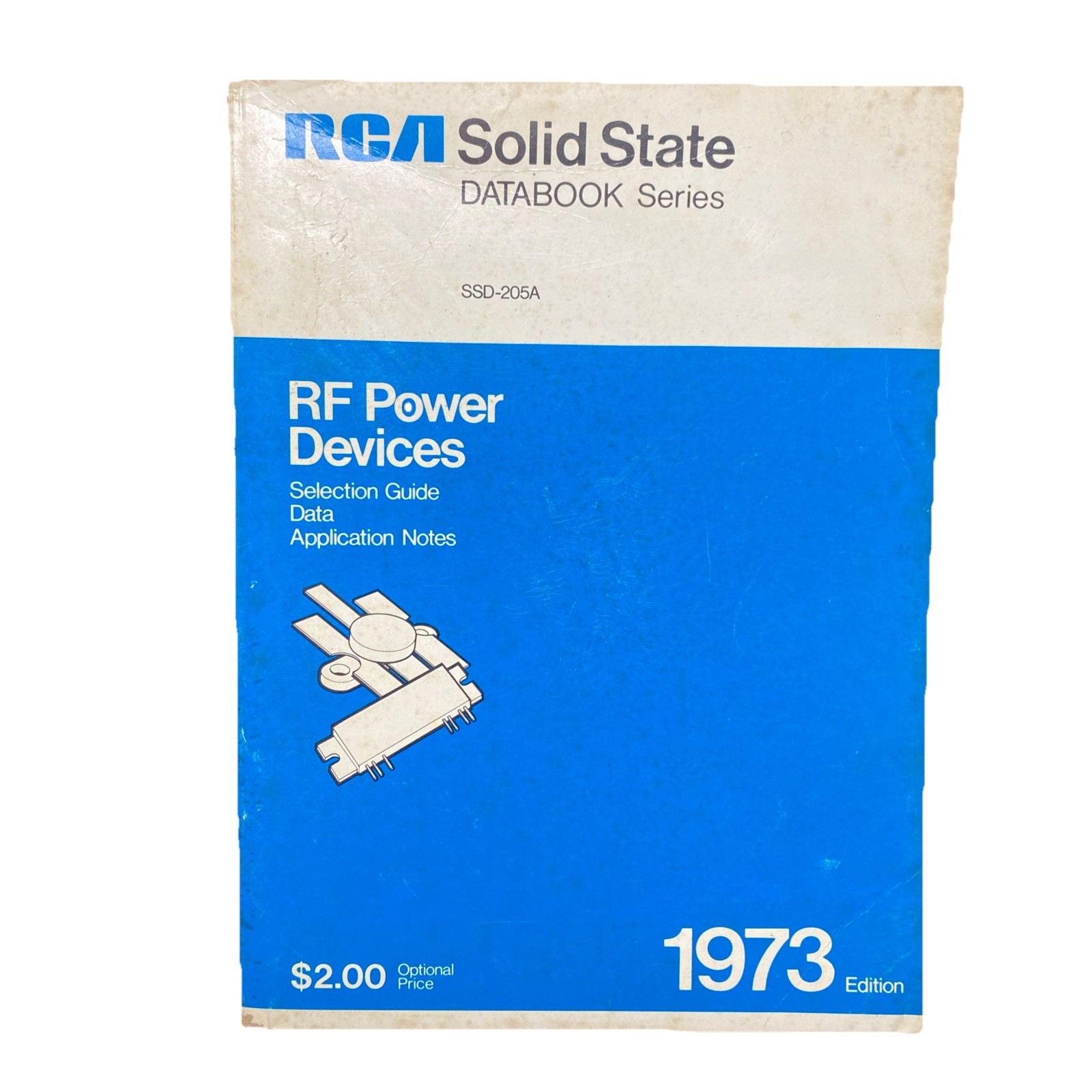 Vintage RCA Solid State Databook RF Power Devices 1973 SSD-205A