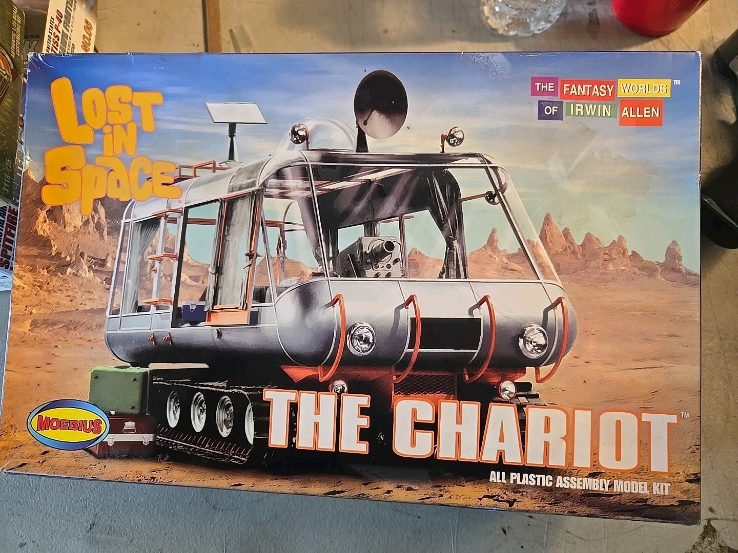 Moebius Lost in Space The Chariot 1/24 Scale Plastic Model Kit New Sealed Parts