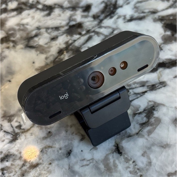 Logitech Brio 4K USB-C Webcam 4K UHD 30fps High Definition Black/Gray