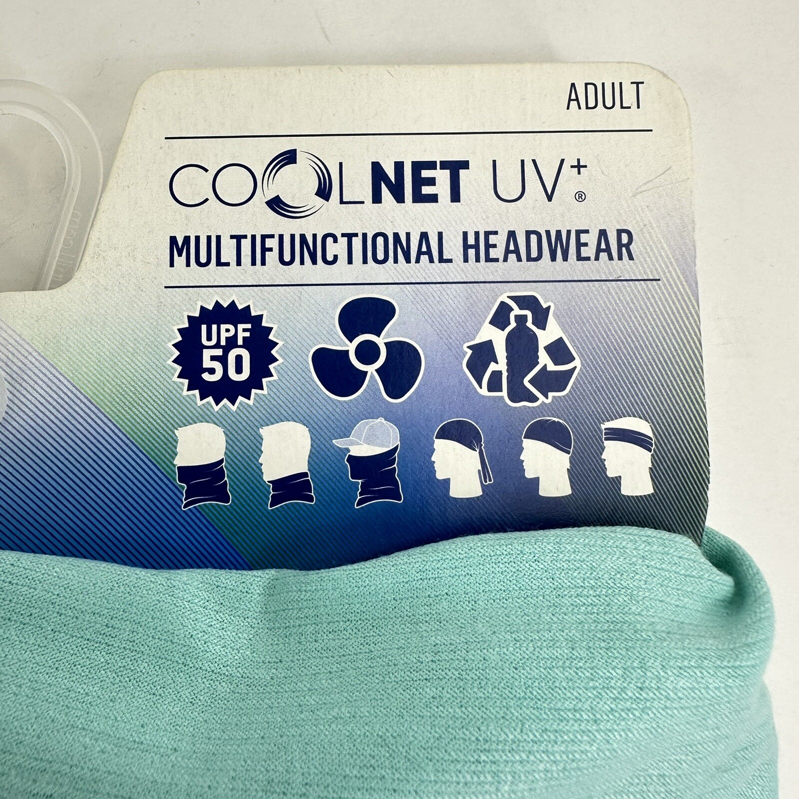 Buff Gaitor Multifunctional Headwear Solid Pool Blue Coolnet UV+
