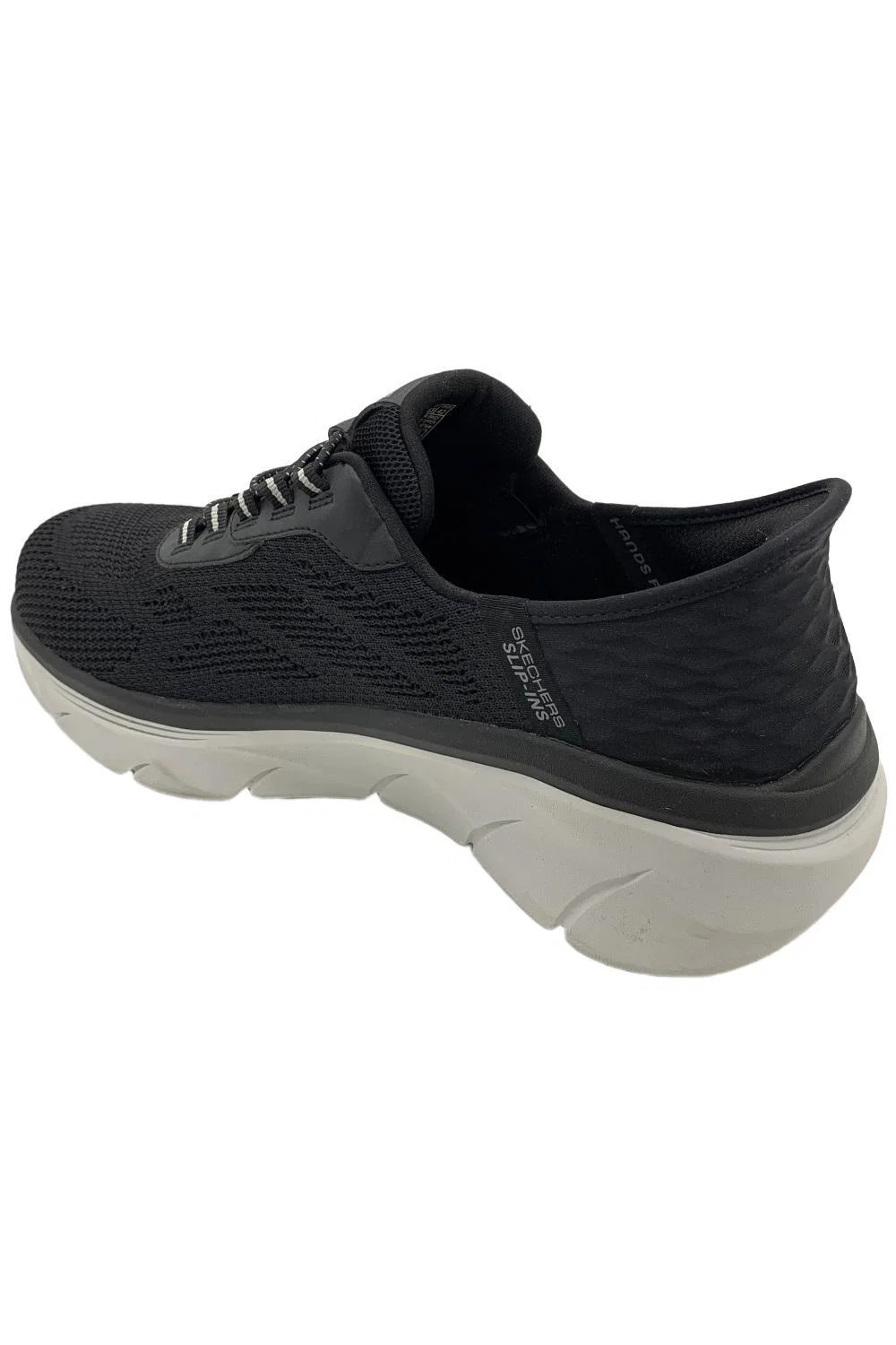 Skechers Men's D'Lux Walker 2.0 Steadyway Sneakers Black/Gray