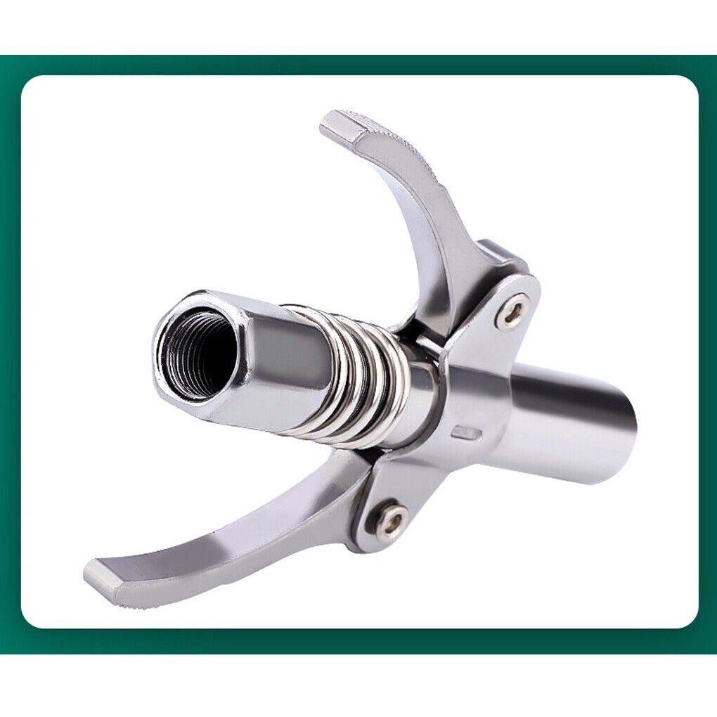 Gun Coupler Double Handle High Pressure Quick Release Lock Oil Nozzles