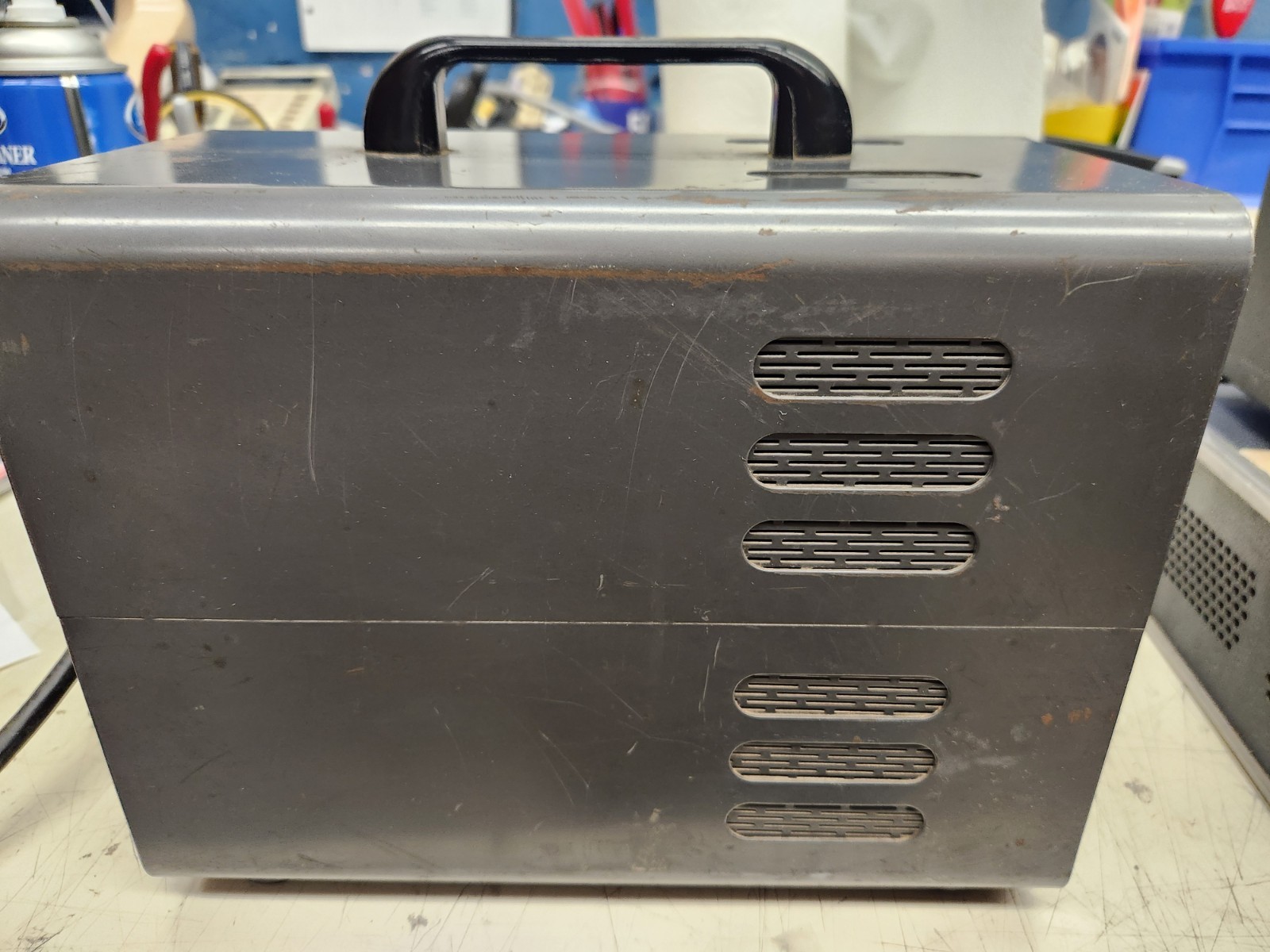Motorola DC Power Supply TEK-23 Regulated Transistorized Adj. Voltage TESTS GOOD