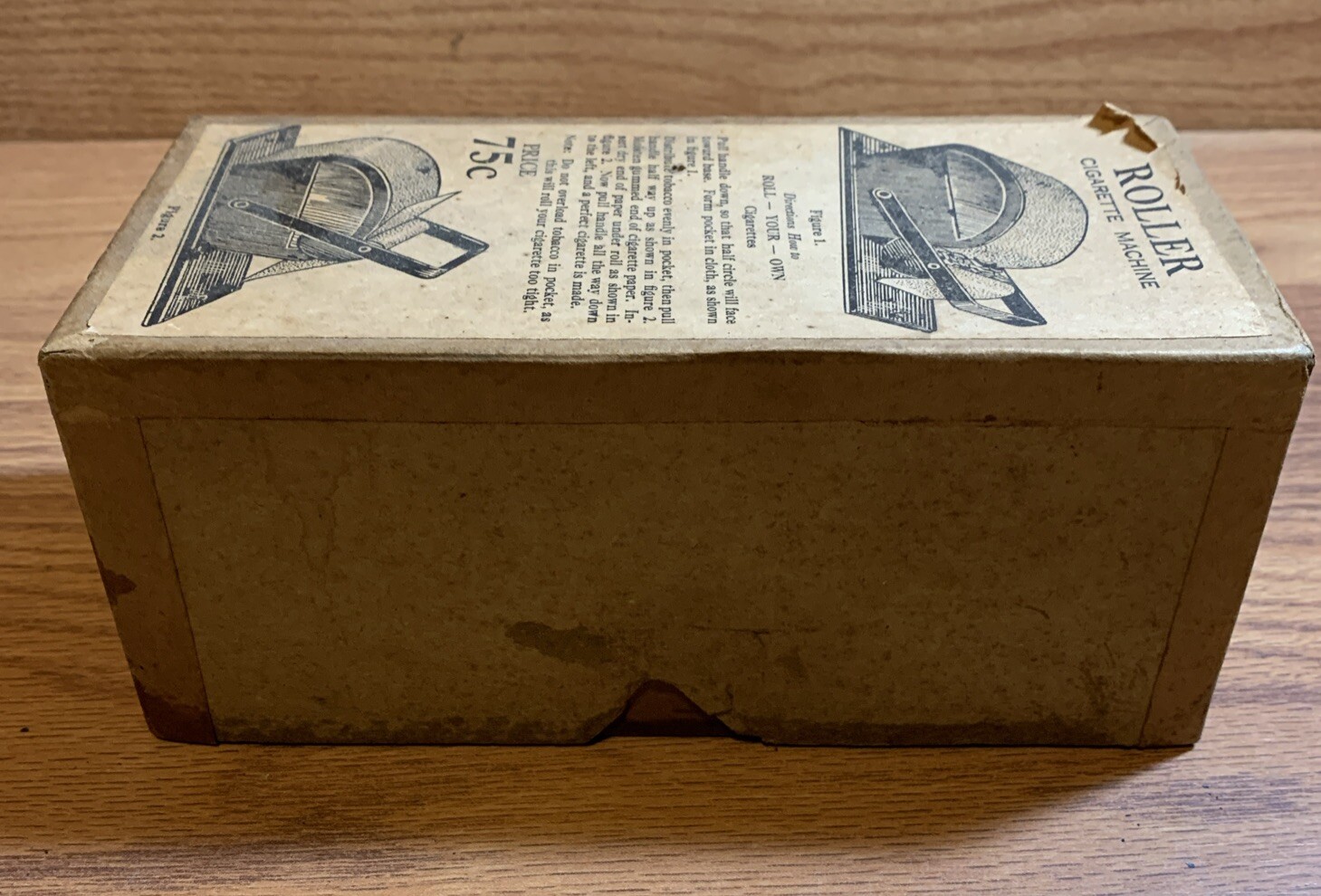 Vintage Tobacco Cigarette Roller Rolling Machine