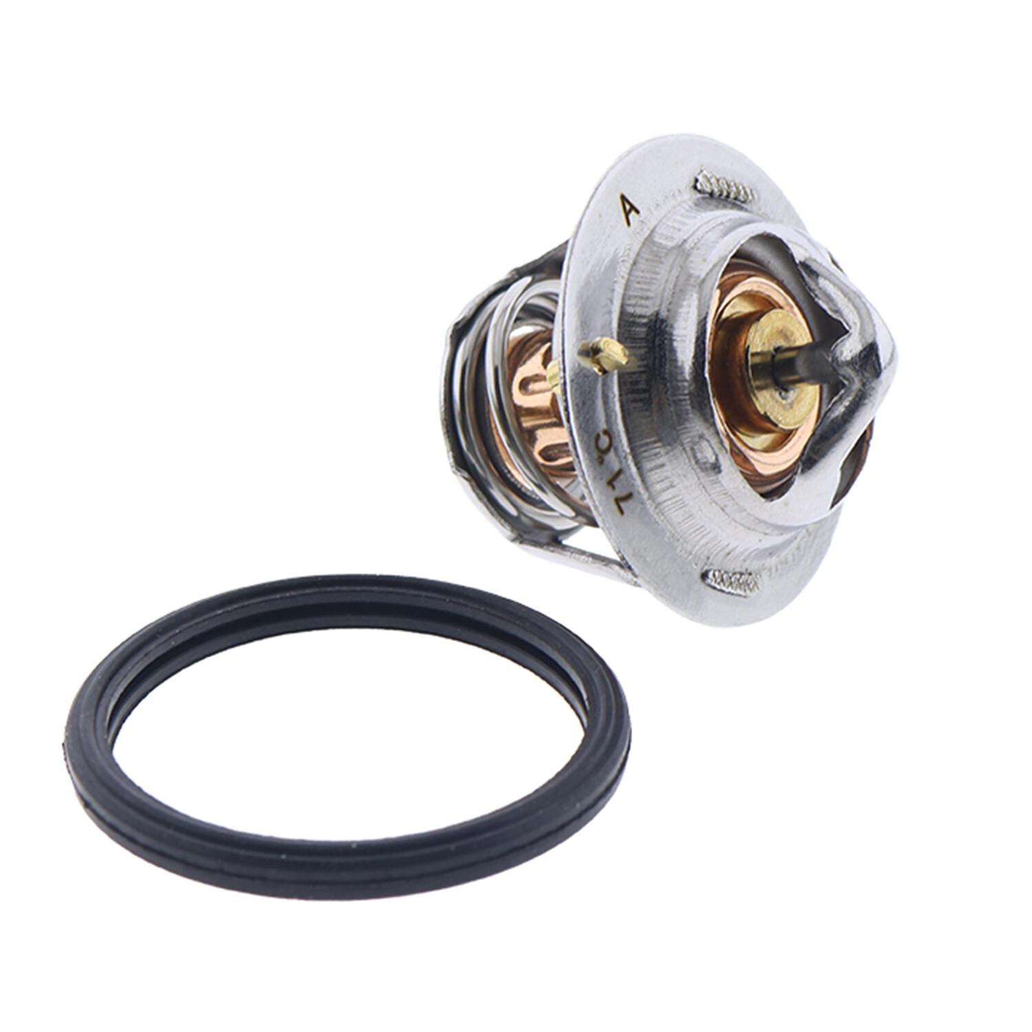 71℃ Thermostat CH15536 for John Deere 355D 430 455 GX355 X495 X595 650 670 750