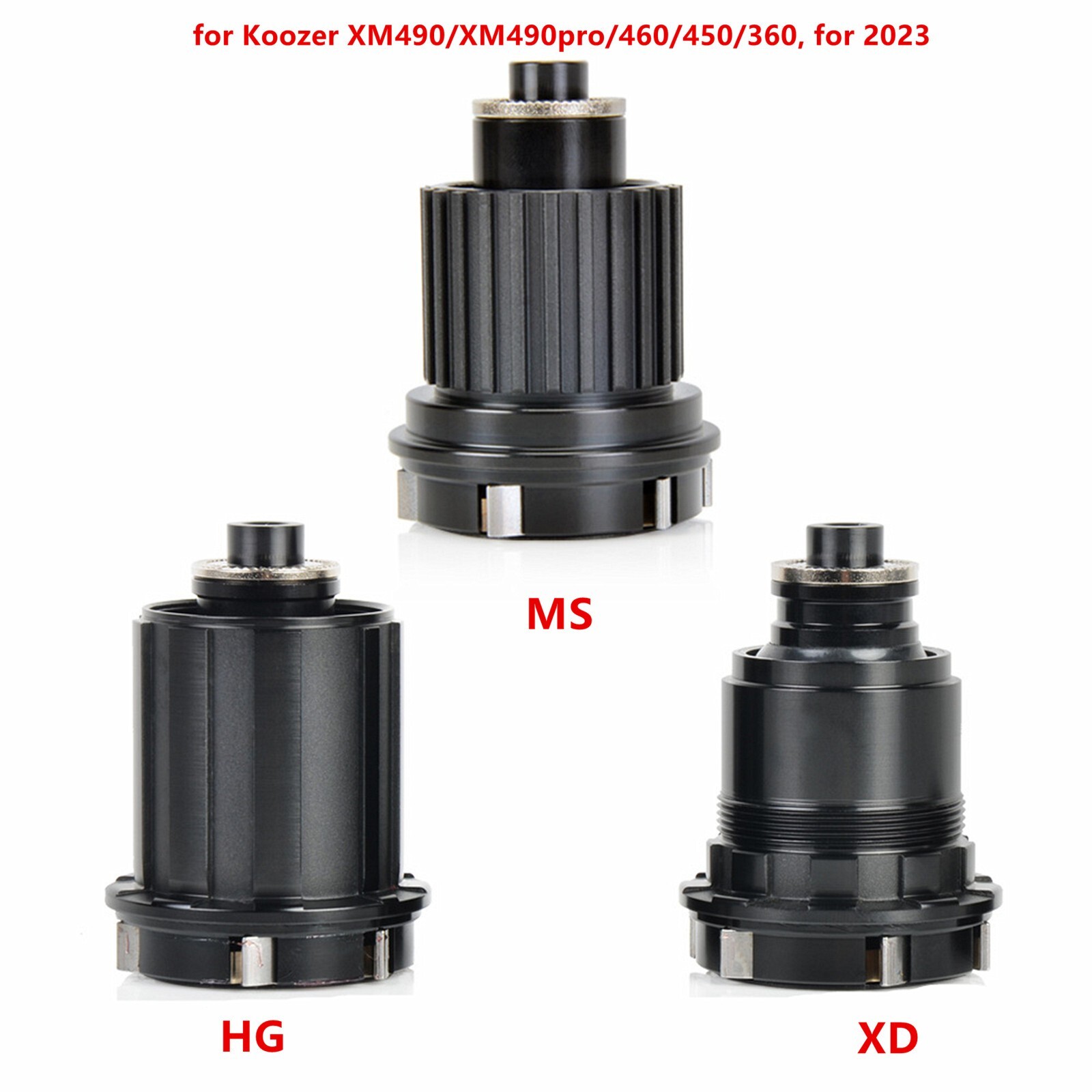 MTB Hub Endcap Adapter HG/MS/XD for Koozer XM490/XM490pro/460/450/360, for 2023