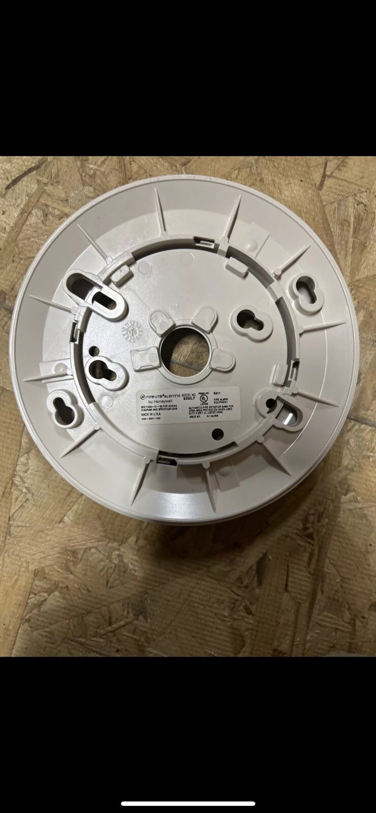Fire-Lite B350LP Mounting Base NEW