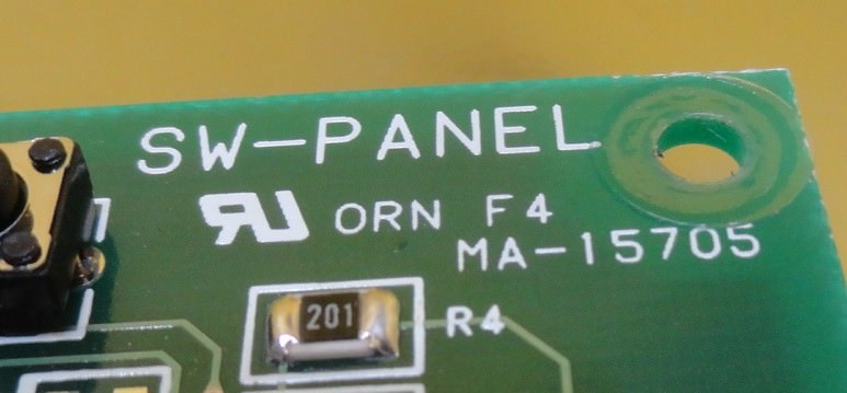 TEL Tokyo Electron MA-15705 LED Panel Board PCB SW-PANEL Used Working