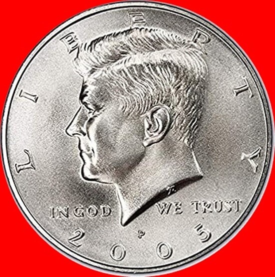 2005 P&D Satin Finish Kennedy Half Dollars Choive/Gem BU