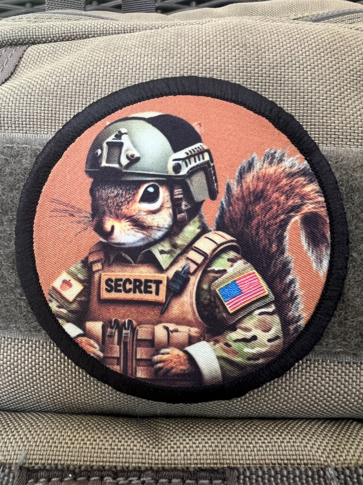 St Christopher Medal Morale Patch for Militay Airsoft Gear