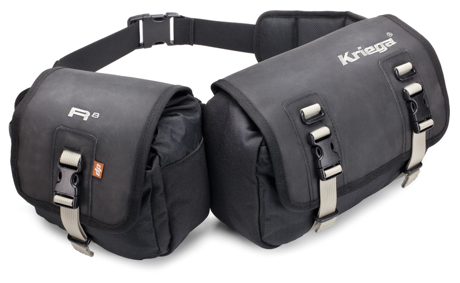 Kriega Fits R8 Waistpack Black Model: R8 Waistpack BLK For Outdoor And Travel