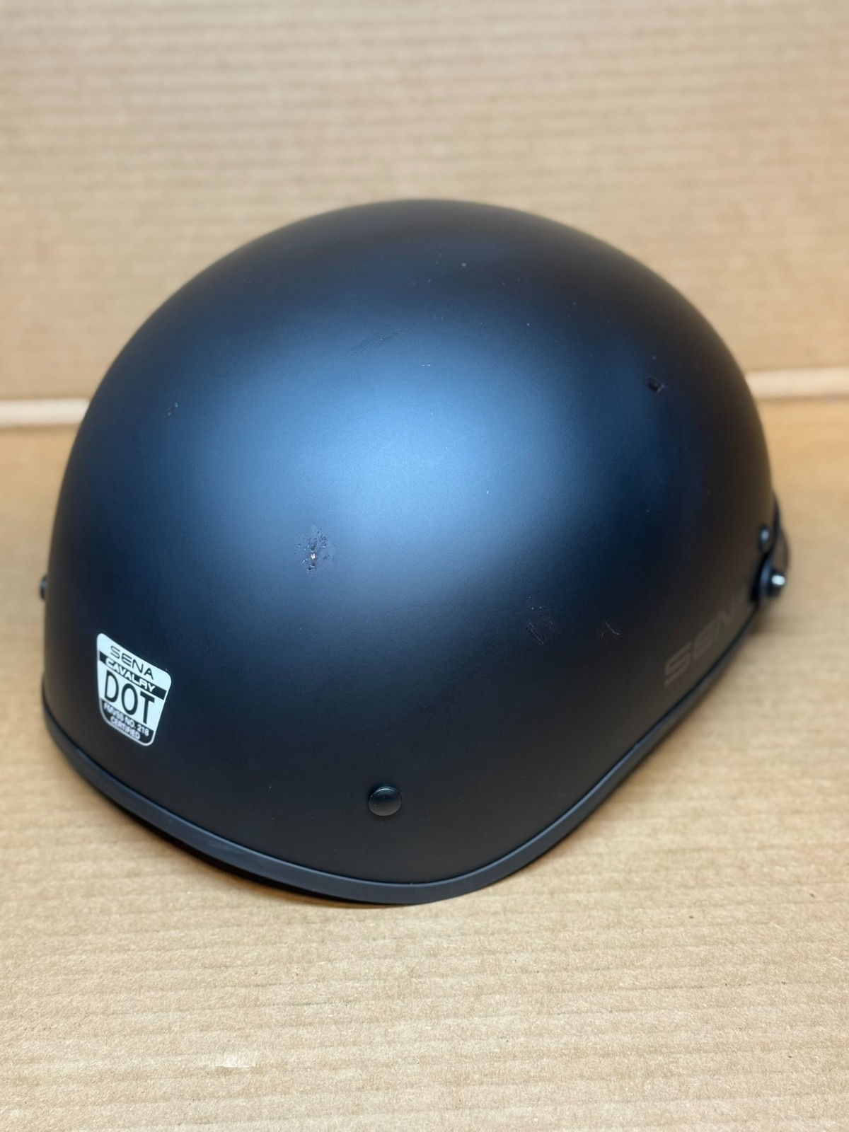 Sena Cavalry Helmet 10R Bluetooth Half Matte Black (XS) Extra Small