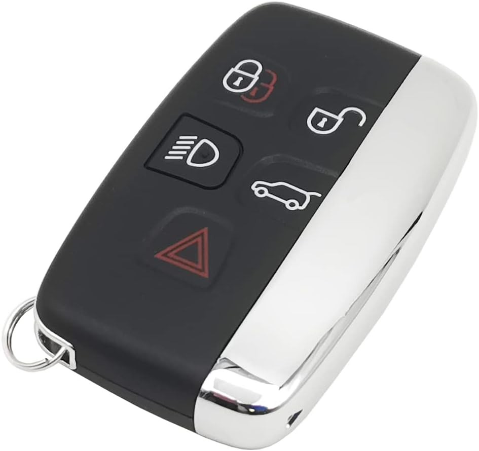Replacement Key Fob Cover Case fits for Range Rover Evouge Discovery Black