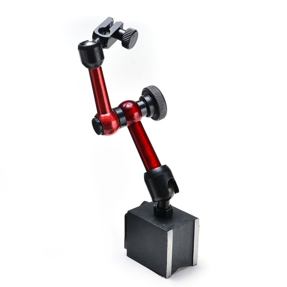 ® 3Joint Red Adjustable Magnetic Base Holder for Digital Dial Indicator