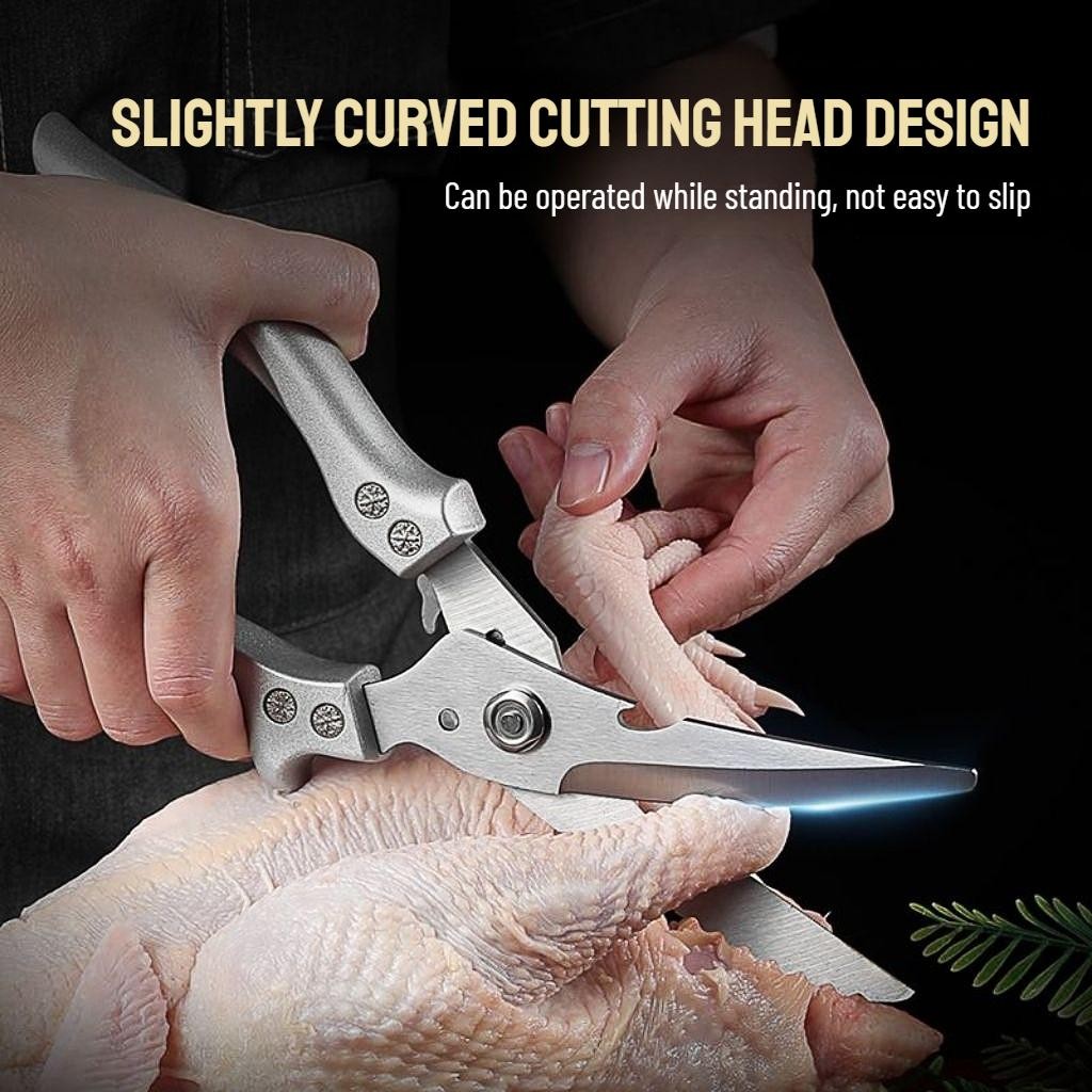 Heavy Duty Multifunctional Kitchen Scissors Stainless Steel Poultry Bone Shears