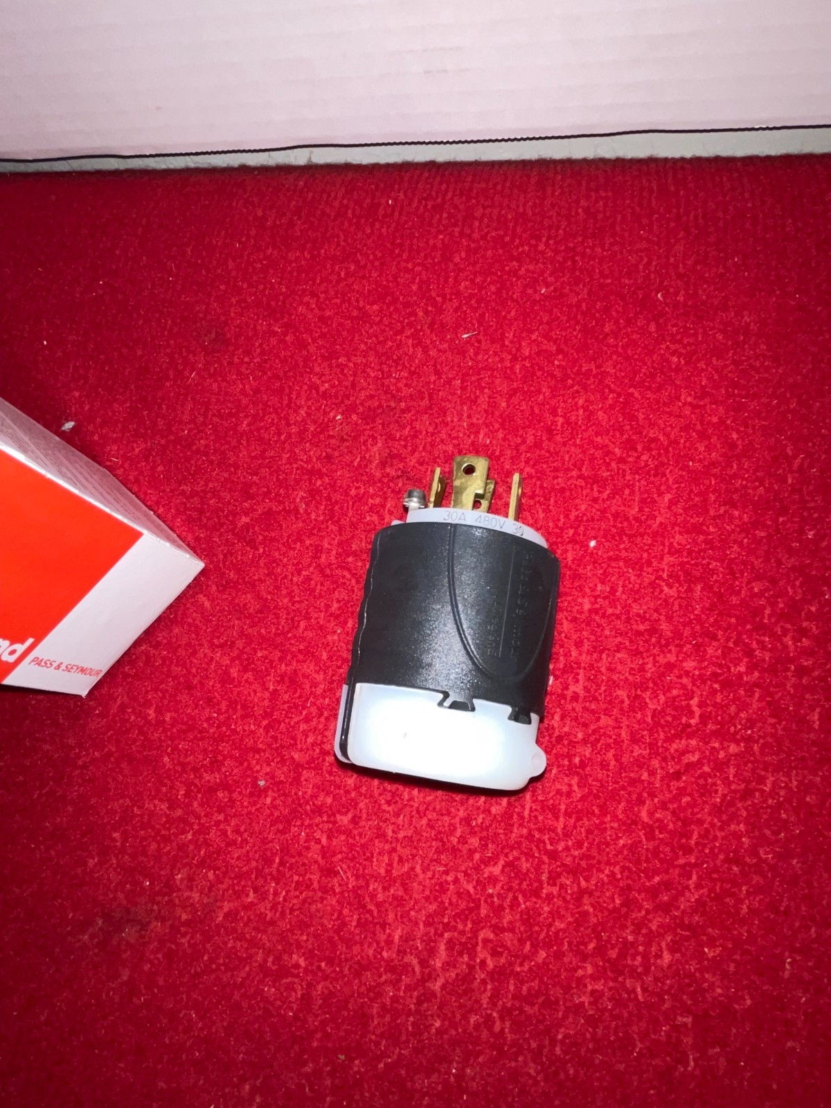 Pass & Seymour L1630P Turnlok Plug 30A 480V 4Wire