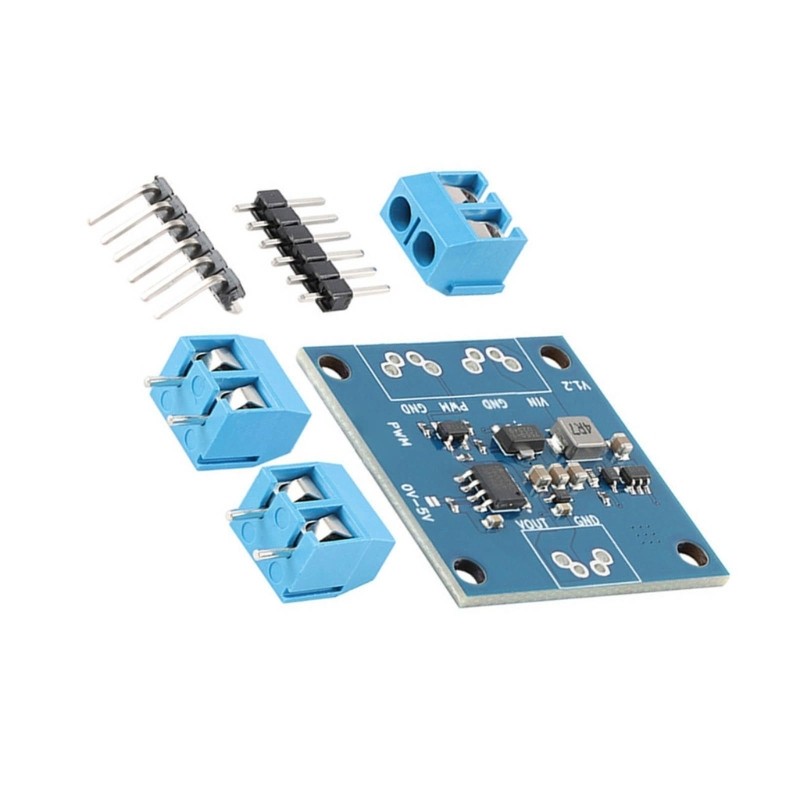 Electricity Converter Module 0-5V/0-10V Output Duty Cycle 22Hz-20kHz 3.3V-24V