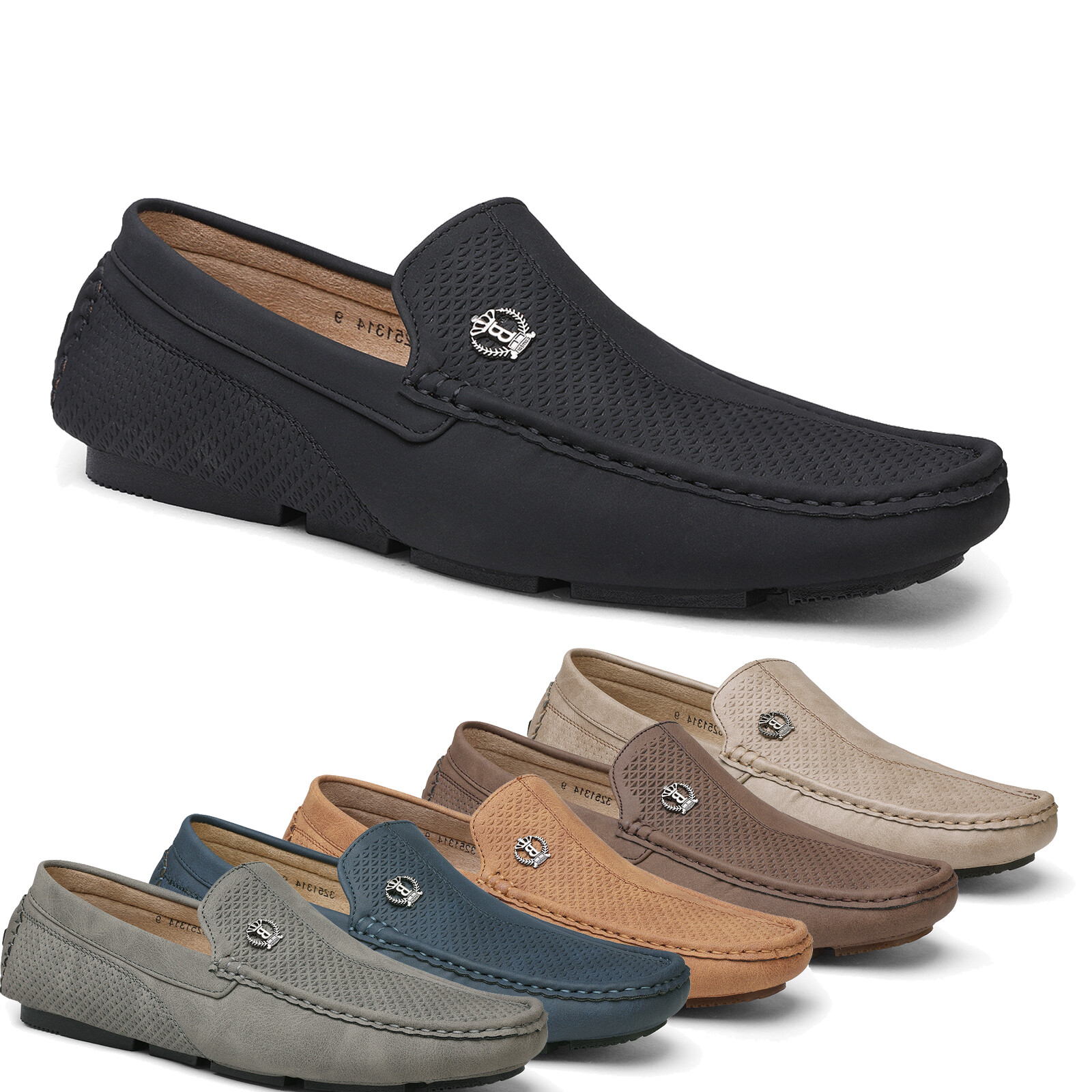 Men's Driving Loafers Dress Casual Penny Moccasins Lightweight Shoes Size 6.5-13