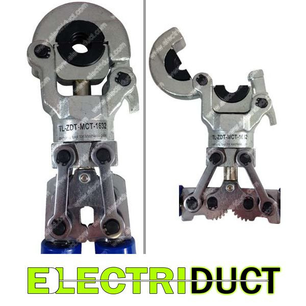 Mechanical Crimping Tool w/ Telescoping Handles - 1/2" to 1" - Electriduct