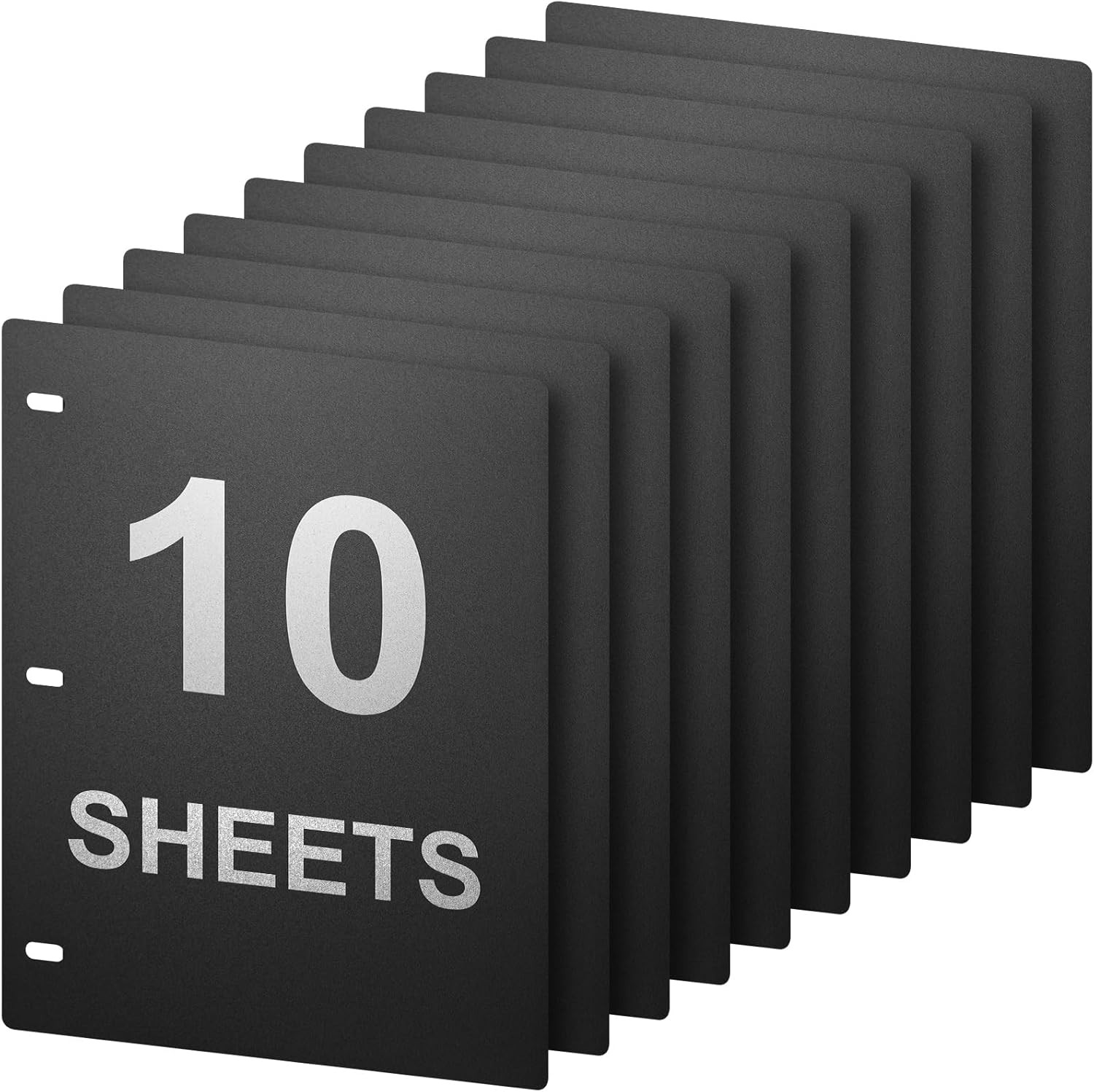 1Mm Thick Full Flat Sheet Lifters, Sheet Flatteners for 11X8.5-Inch 3-Ring & D-R