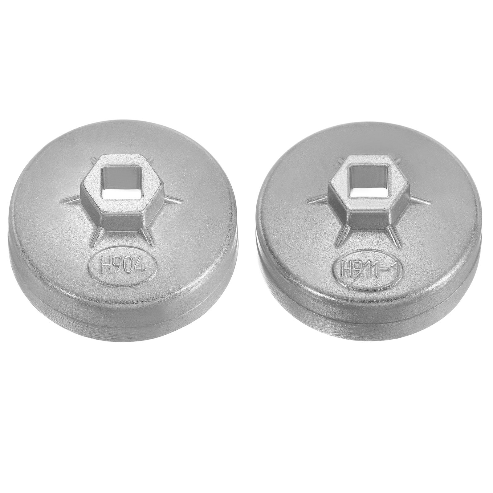 2pcs Oil Filter Cap Wrench 15 Flute 79 mm ID 1/2" Oil Filter Socket Tool