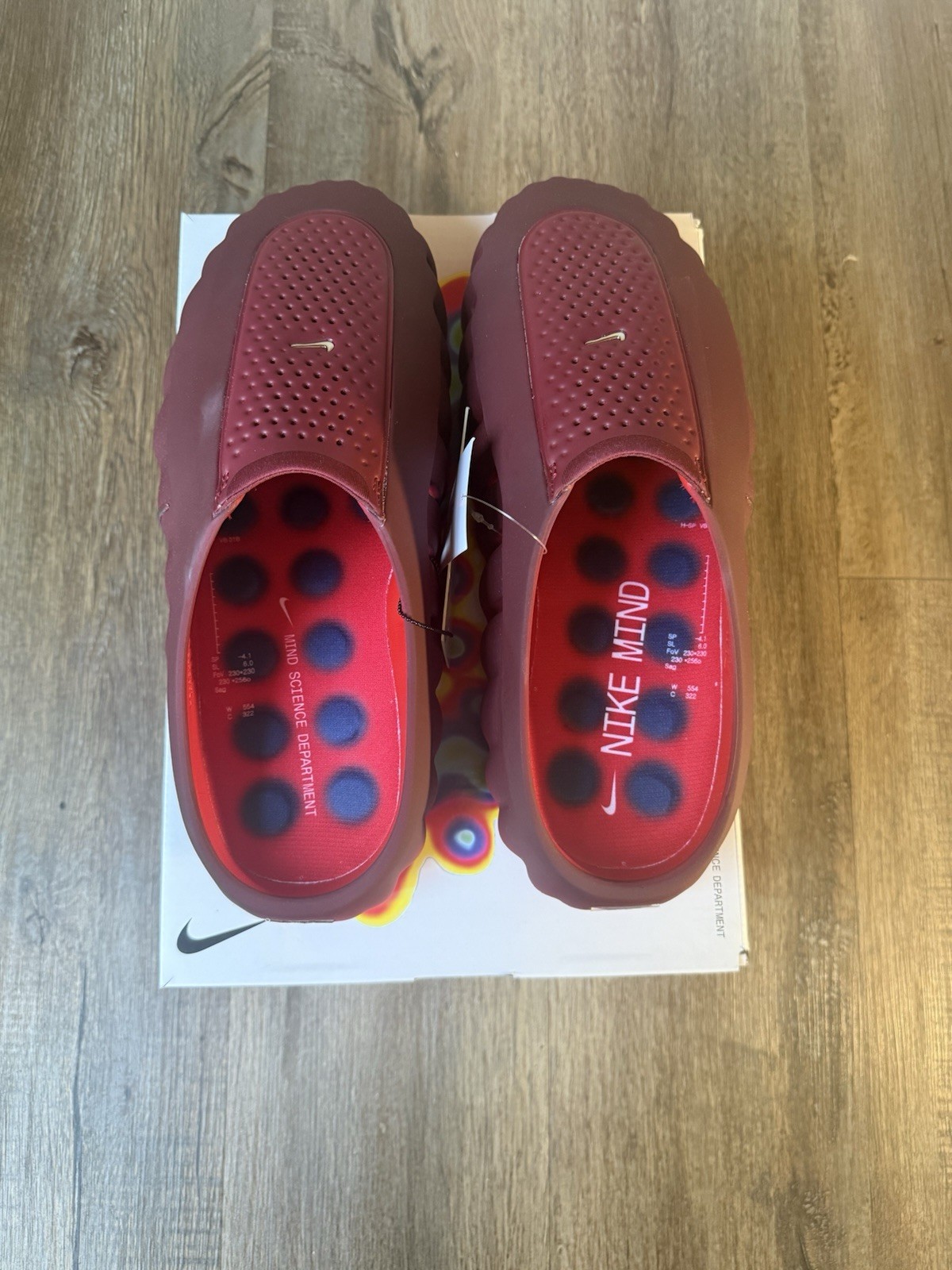 Nike Mind 001 Slide Team Red University Red Men's