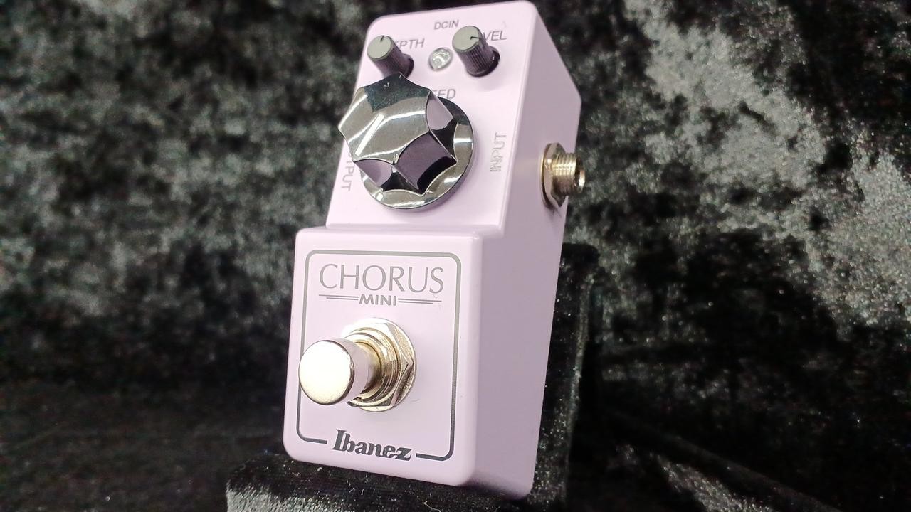 Ibanez CS9 Mini Chorus Effect Pedal Compact Used