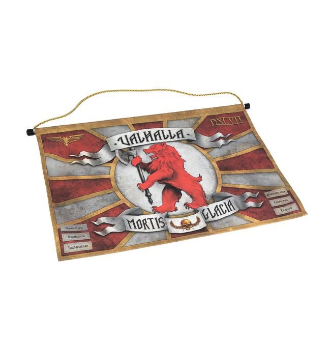 Valhallan Regimental Banner New Games Workshop Warhammer 40k Astra Militarum
