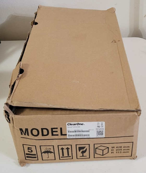 *NEW OPEN BOX* ClearOne Versa UCS2100, 910-3001-120 *Damaged Box**No Damage*