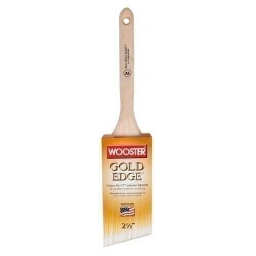 Wooster 5231-3 Series 5231 3" Gold Edge Angle Brush 3 Inch