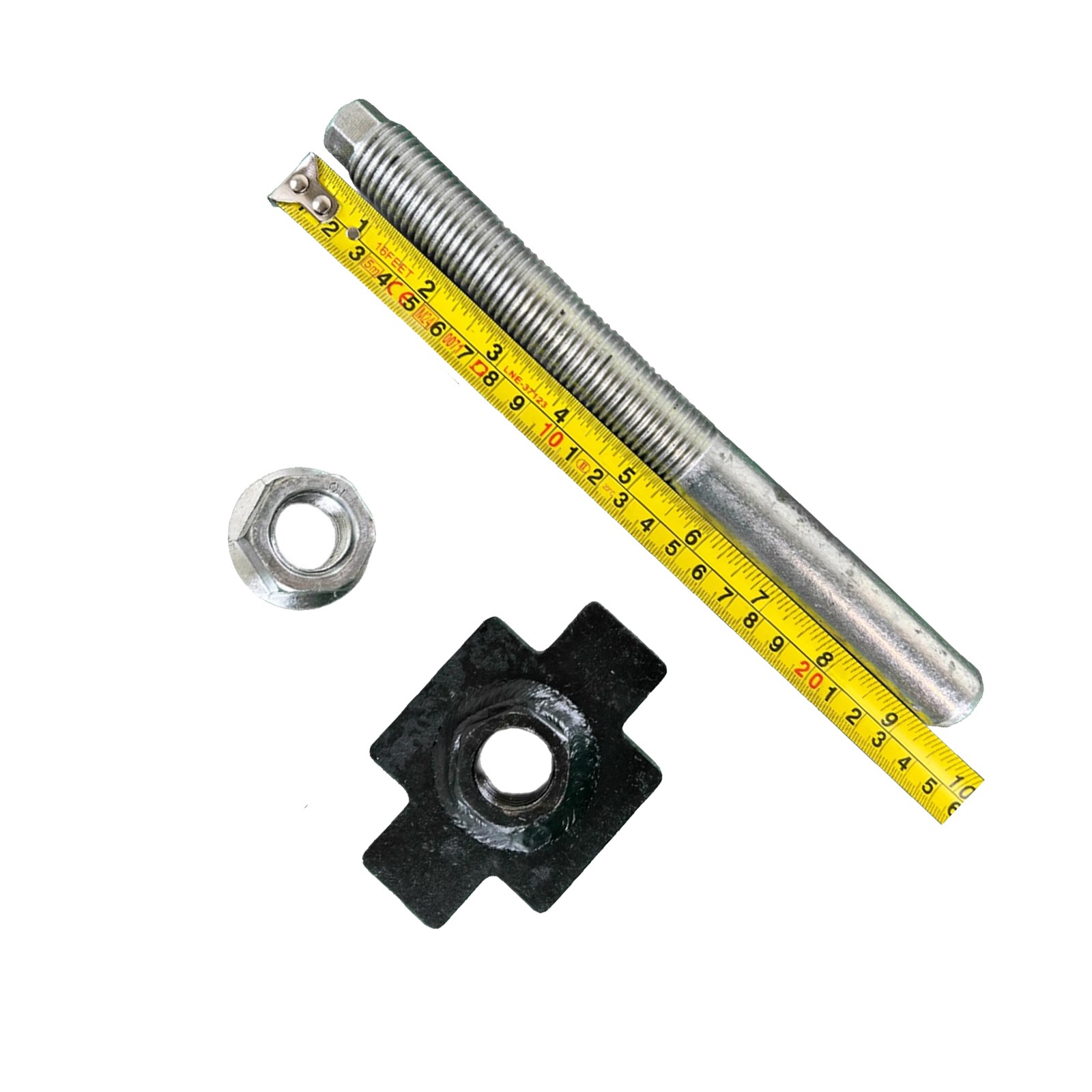 AGT Mini Excavator Track Tension Assembly Accessories Replacement Black 1pc