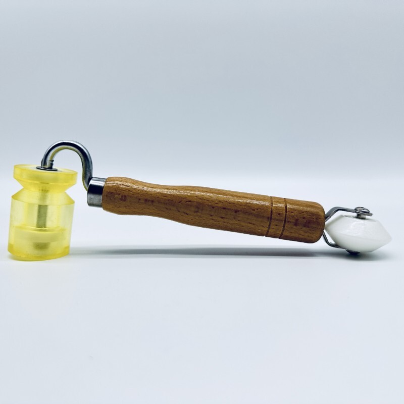 9'' Combo Seam Roller 1.4" / 1.6" Width PU Wheel External Corner Edge Roller