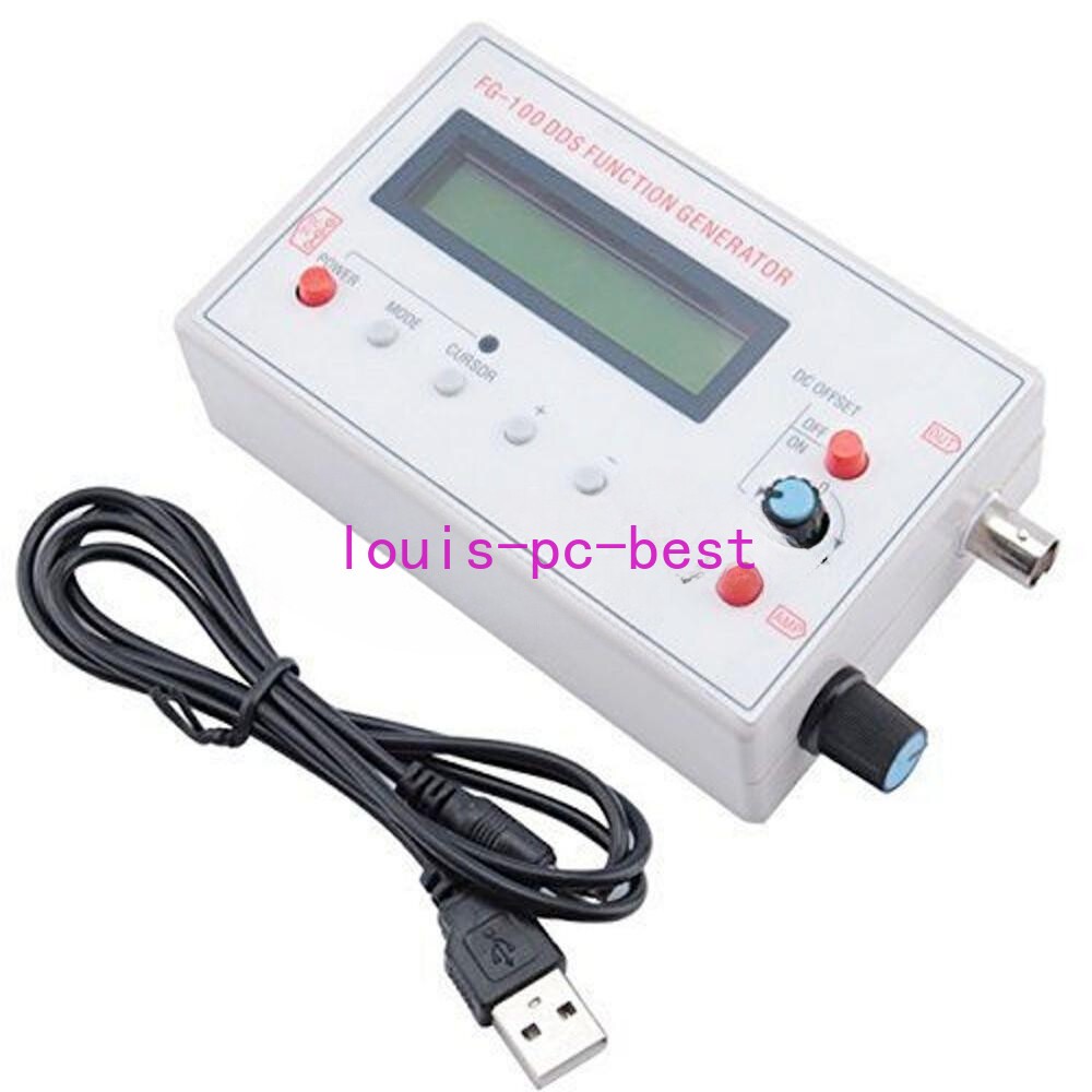 1HZ-500KHz DDS Signal Generator FG-100b Frequency Sine Square Triangle Wave