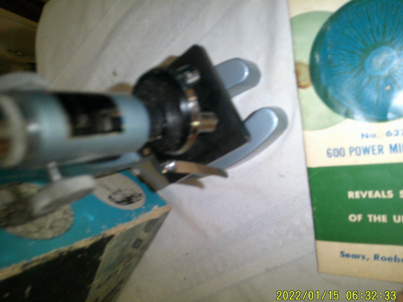 VINTAGE SEAR MICRO-MLAB KIT WITH 5 BOXES PREPARED SLIDES