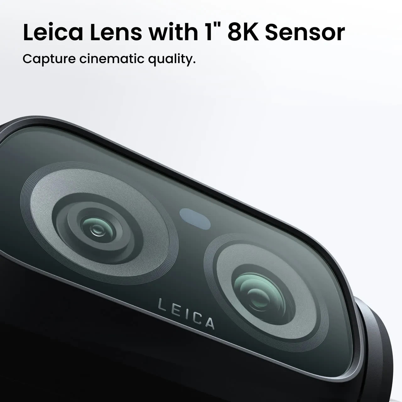 Insta360 Luna Ultra Standard Bundle 8K Gimbal Camera - New White Fast Shipping